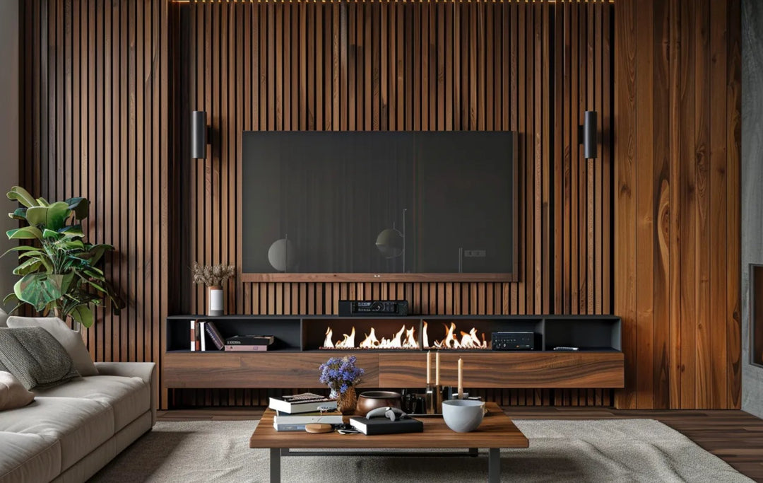 Acoustic Slat Wall Panels: Stylish Solutions for Media Walls and Living Rooms - The 3D Wall Panel Company